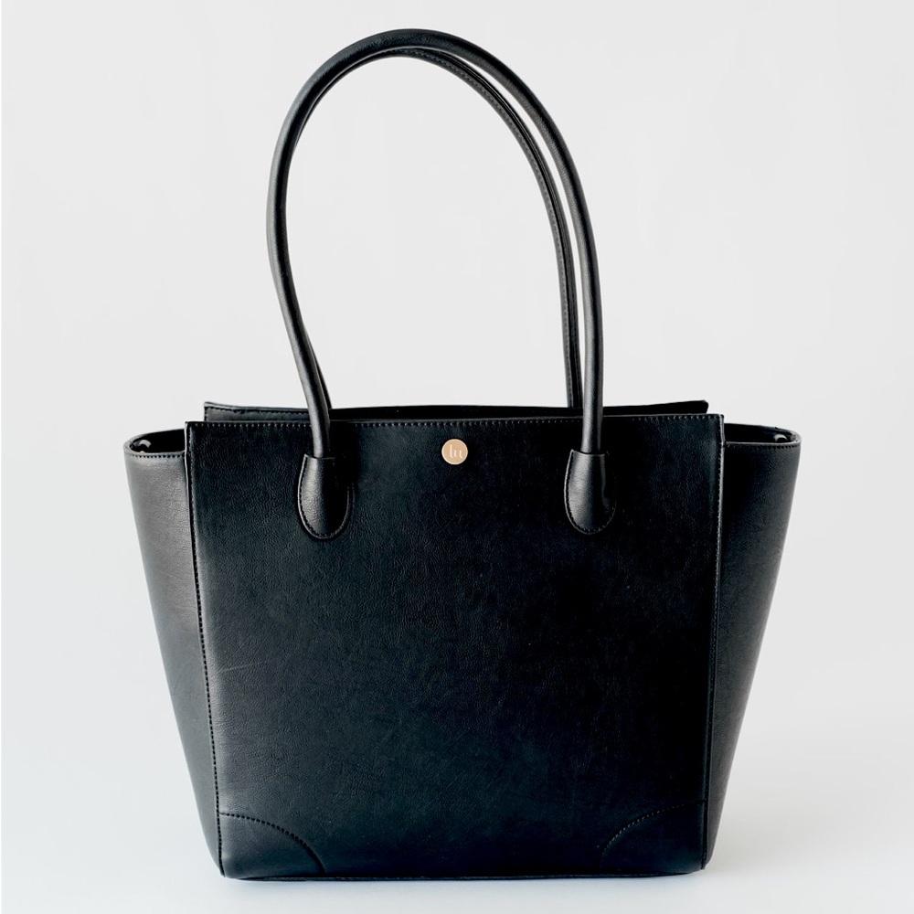 NEW Little Unicorn Brookside Tote Black- diaper bag